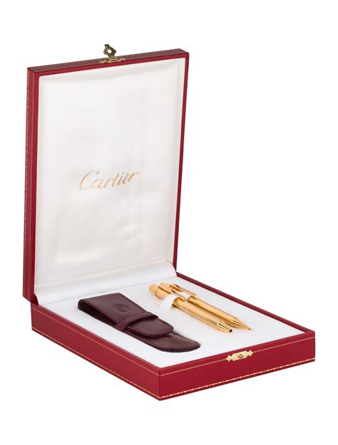 cartier pen price|cartier pen and pencil set.